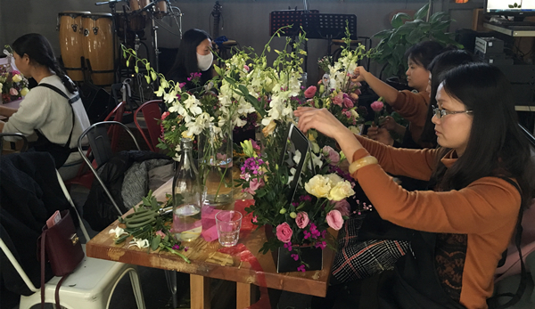 研究生院花艺课